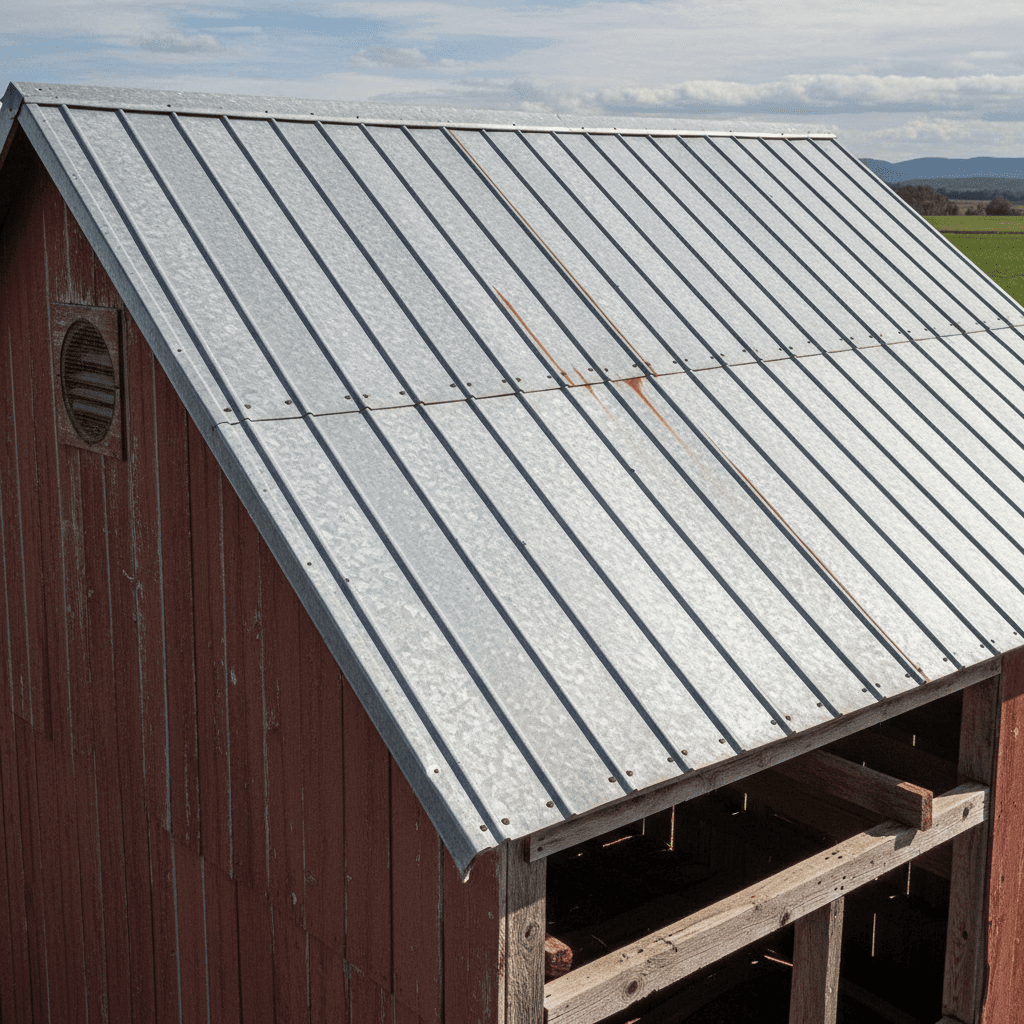 Galvalume steel metal roof panel