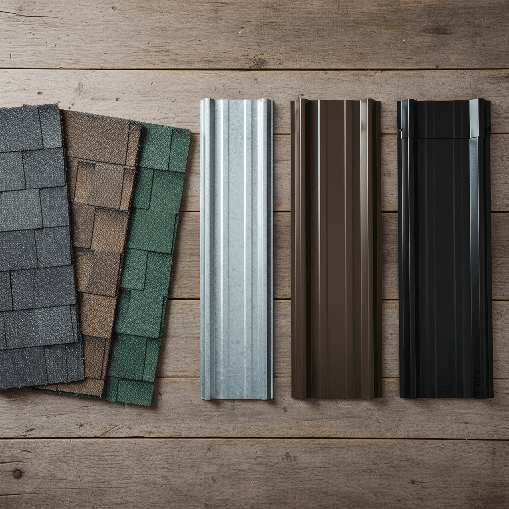 Roofing material comparison