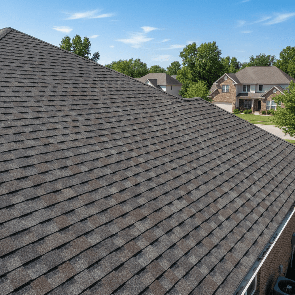 Tamko Heritage shingle on residential roof