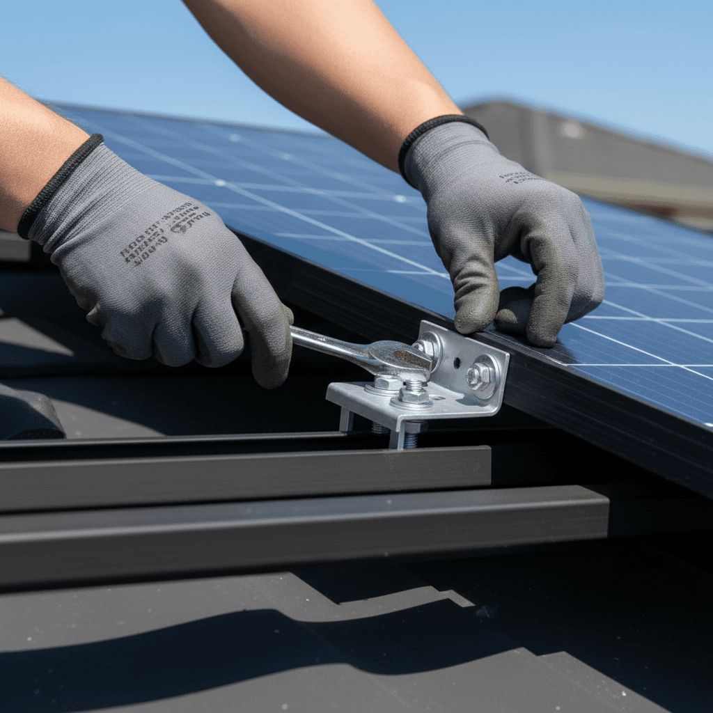 Solar mounting hardware