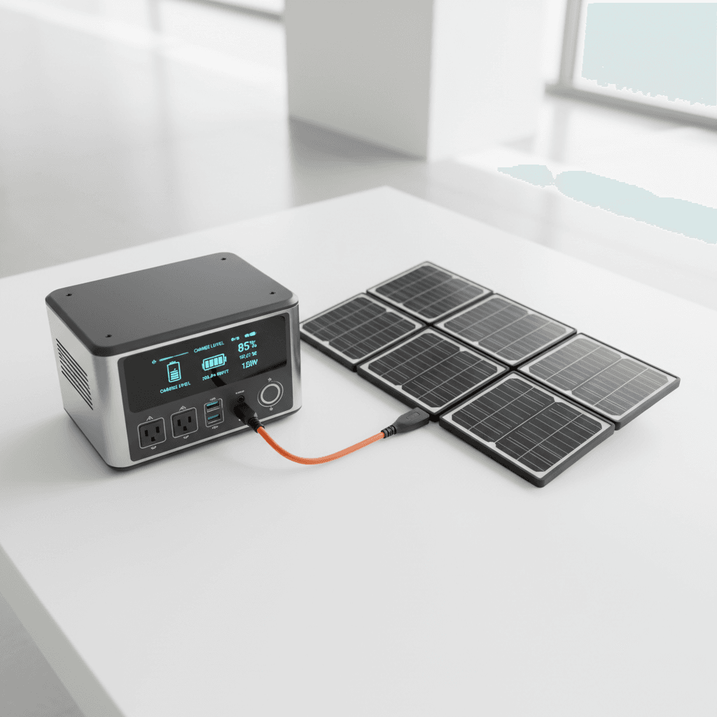 Solar generator noise test