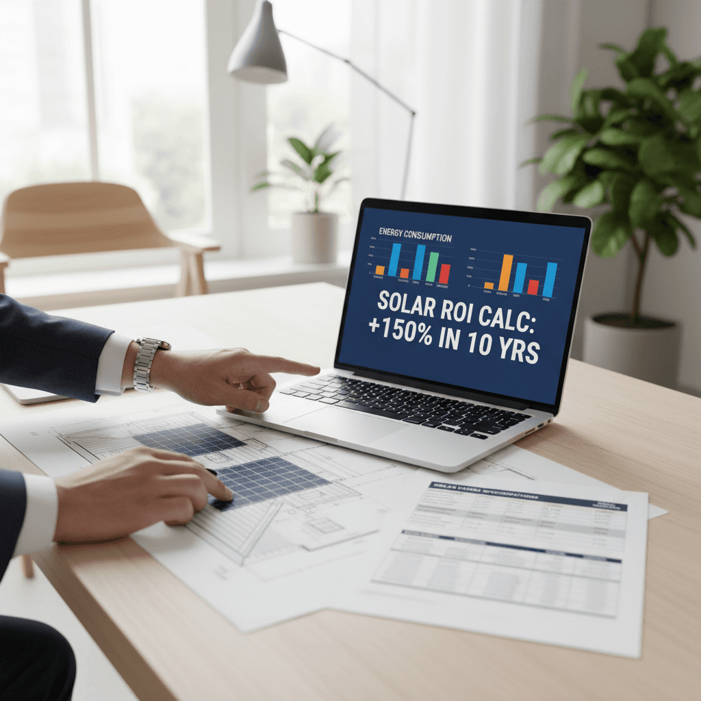 Homeowner using the North Carolina Roofing Cost Calculator on laptop