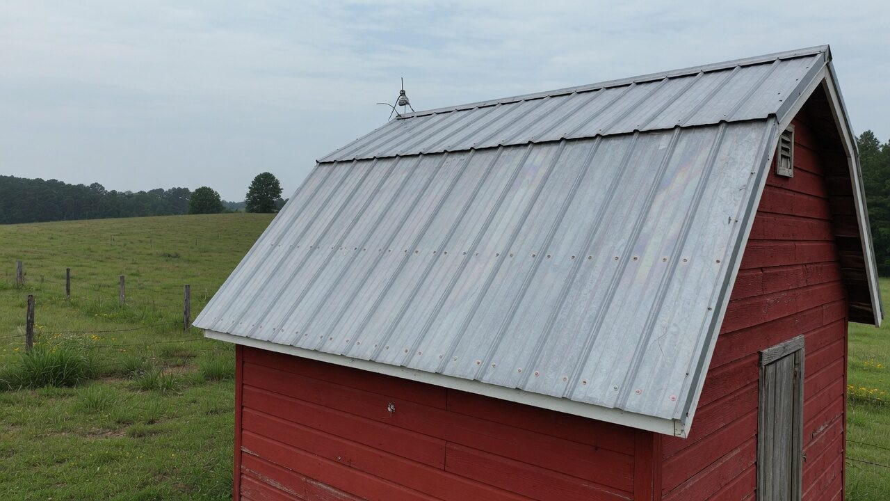 Close-up roof inspection of architectural shingles after summer storms