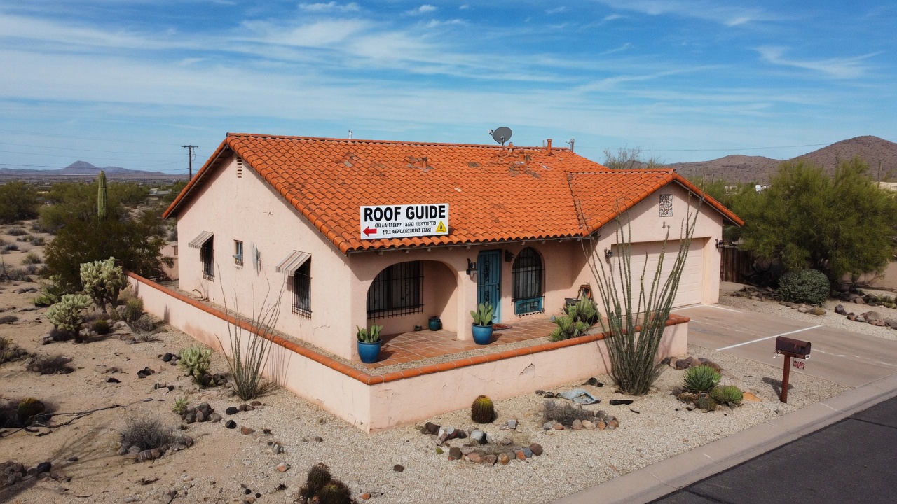 Arizona desert home roofing — roof replacement cost guide